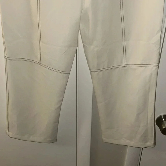 NWT Karl lagerfeld women’s contrast trim cropped pantss - Picture 10 of 10